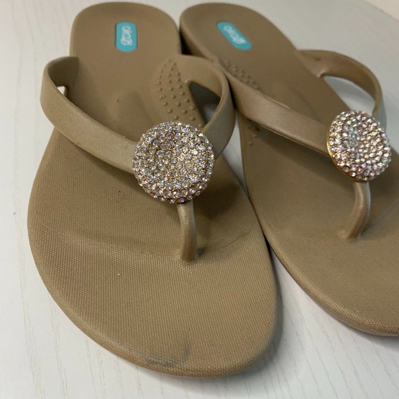 OKA‎ B Thong Sandals with gemstones - Picture 4 of 5